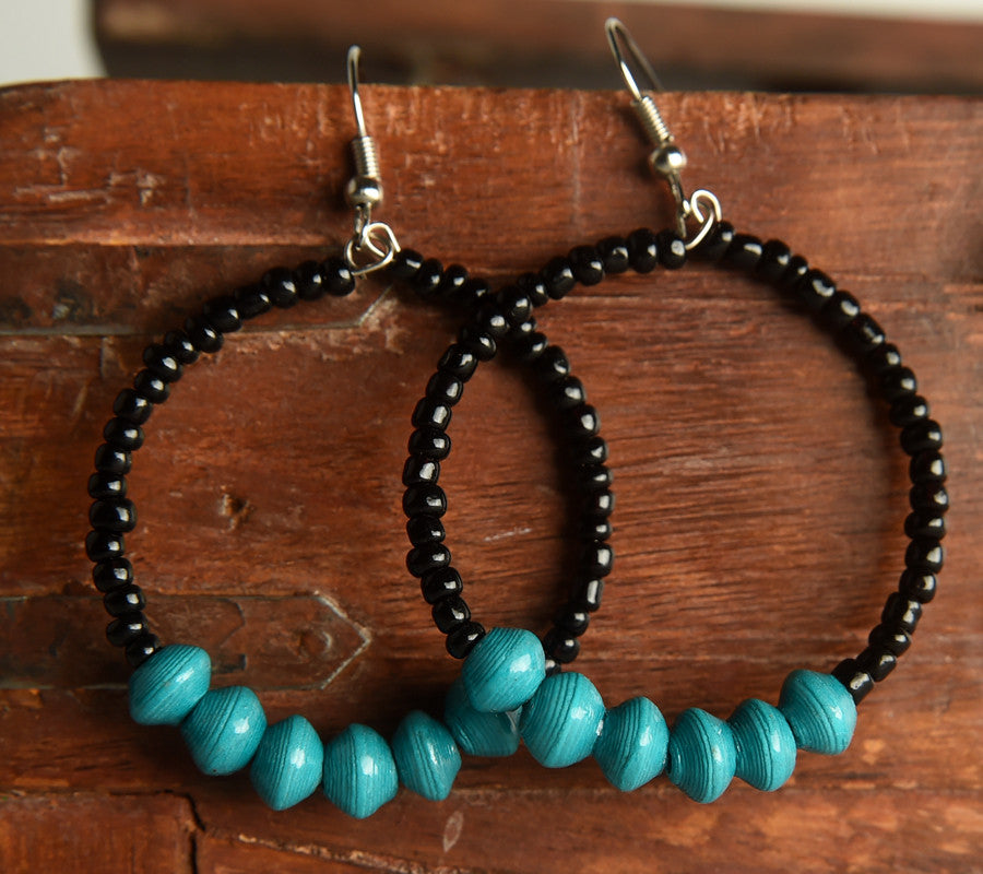 Fair Trade bead earrings